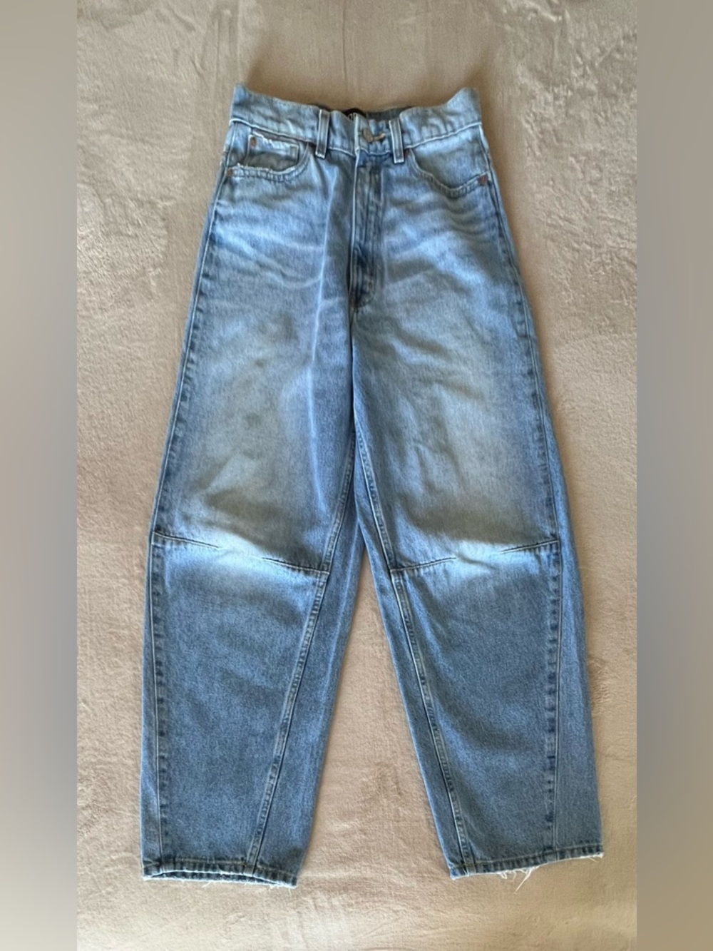 BDG High Rise Extreme Baggy Light Blue Relaxed Jeans